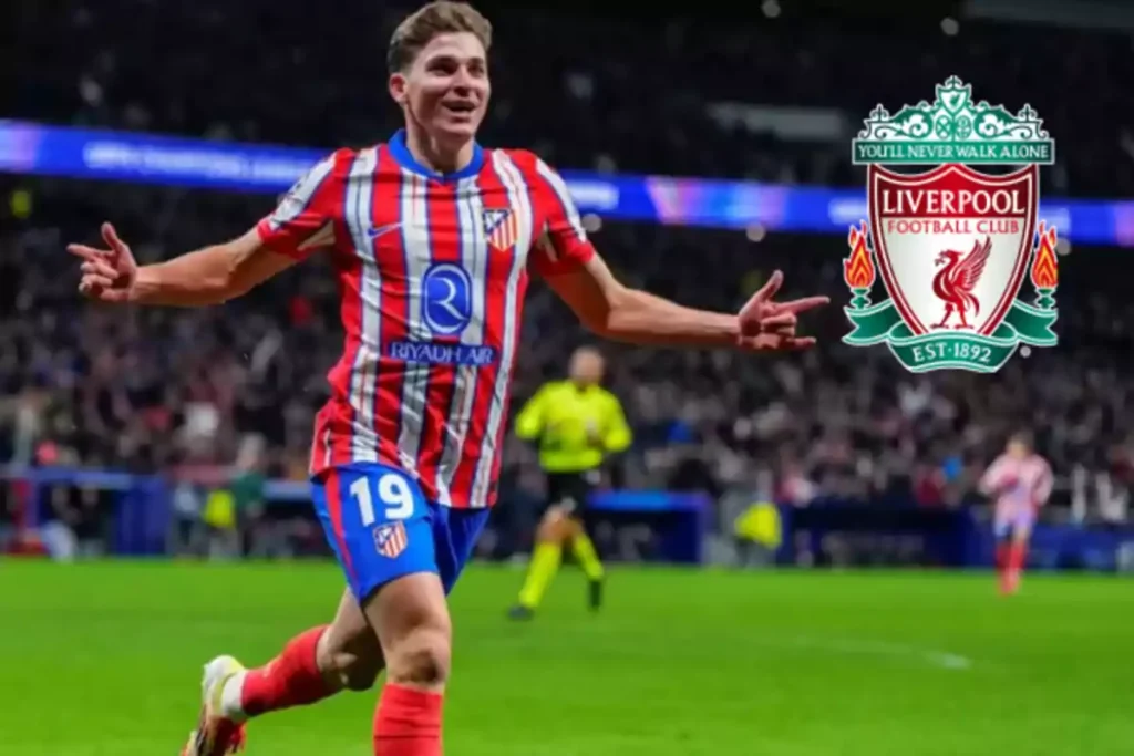 Según la prensa inglesa, el Liverpool está interesado en Julián Álvarez