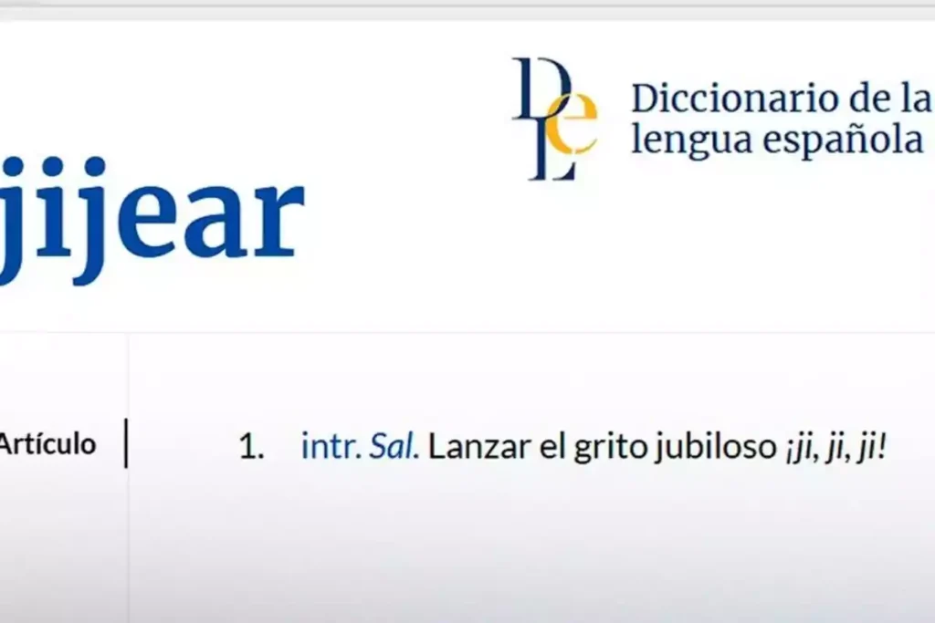 La RAE incluyó la palabra jijear en el diccionario de la lengua española