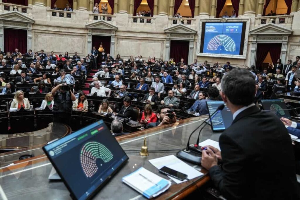 El oficialismo logró aprobar el Presupuesto en Diputados