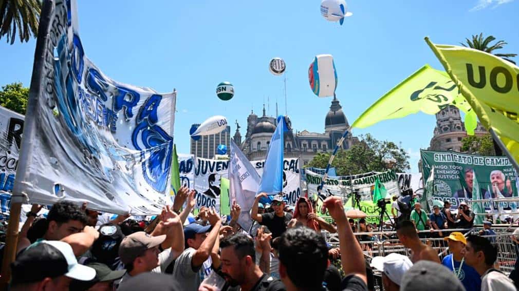 La CGT ratificó la movilización del jueves 30 de abril contra el gobierno de Milei